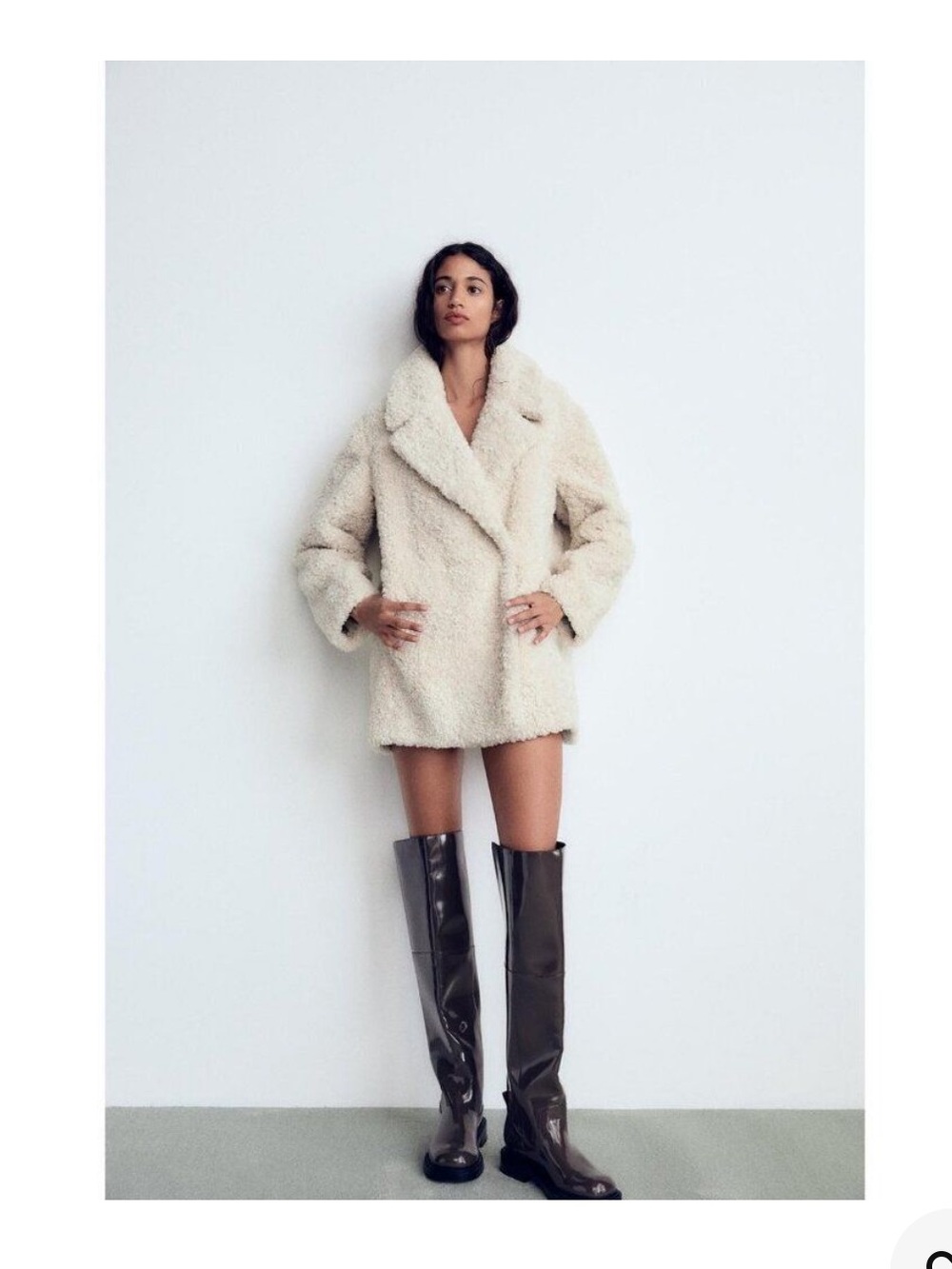 Zara Sherpa Coat